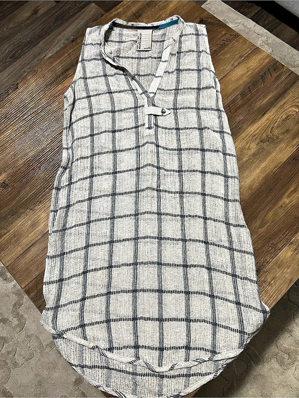 Dolan left coast Plaid Tunic Size extra Small xsLike New